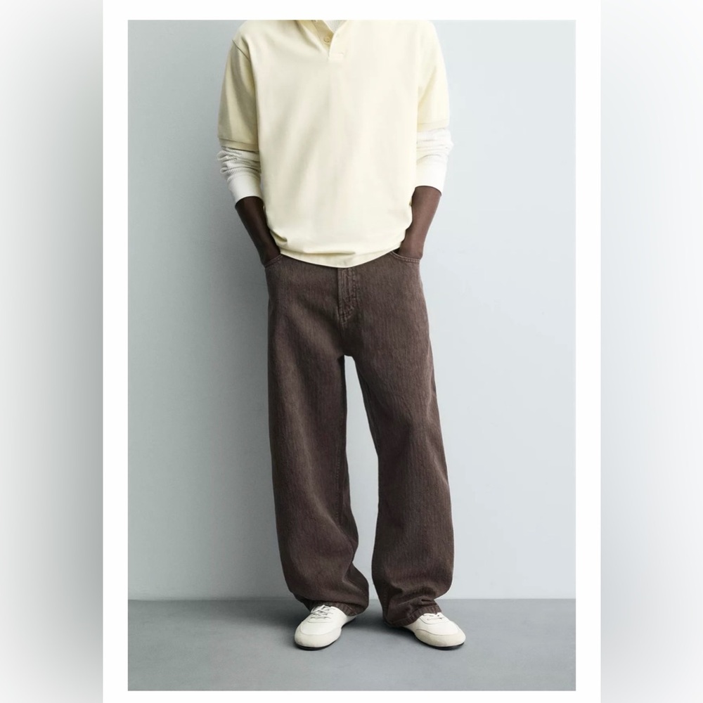 Zara Brown Men's Jeans